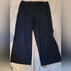 Navy Blue wide leg trousers